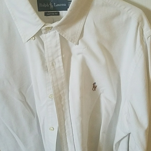 Ralph Lauren White Polo Button Down L - Picture 2 of 7